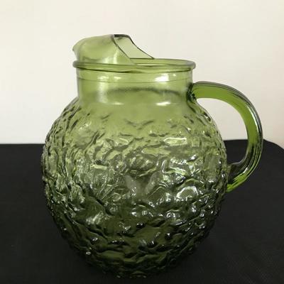 Lot 7 - Vintage Pitcher and Glasses 