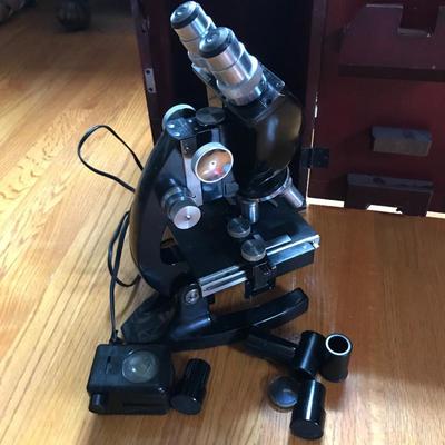 Lot 61 - Bausch & Lomb Microscope