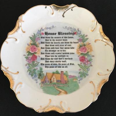 Lot 25 - Religeous Plates and Decorative Piece