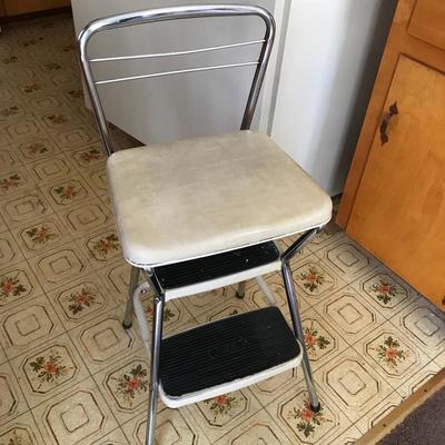 Lot 12 - Vintage Stool/Stepstool 