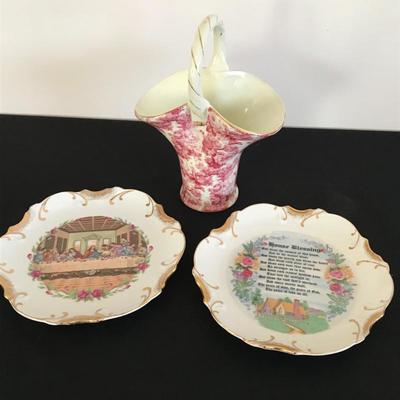 Lot 25 - Religeous Plates and Decorative Piece