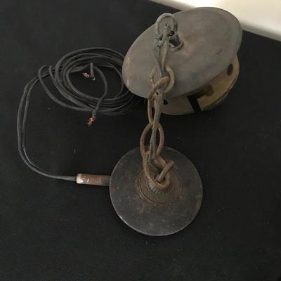 Lot 101 - Vintage Hanging Lamp 