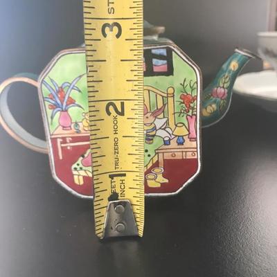 Miniature Enamel Tea Pot (Item #707)