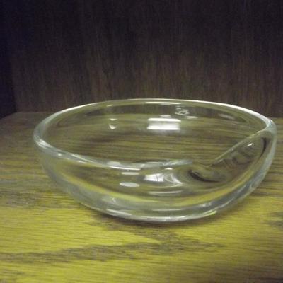 Elsa Peretti for Tiffany & Co. Clear Glass Bowl