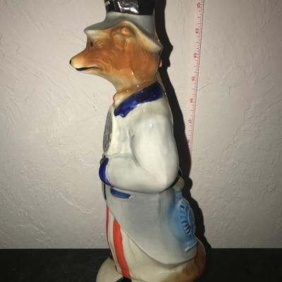 Jim Bean Bottle - Patriotic Fox