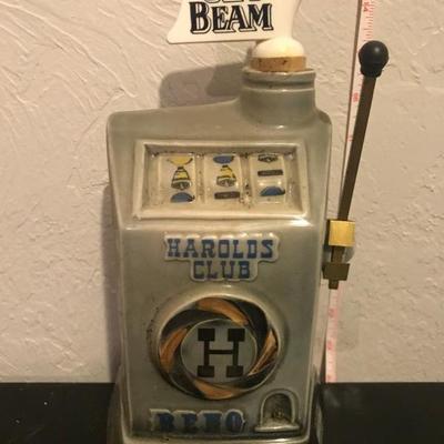 Jim Bean Bottle-Harolds Club Slot Machine