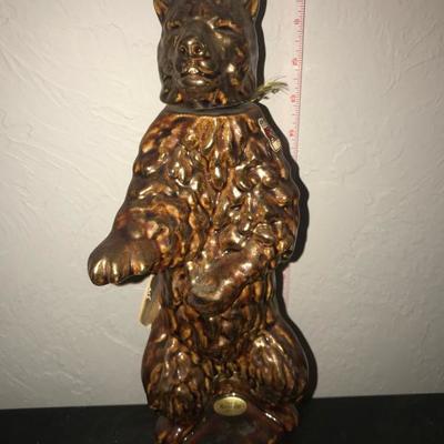 Jim Bean Bottle - Bear