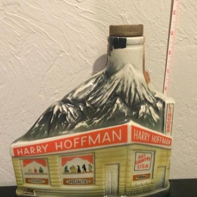 Jim Bean Bottle - Harry Hoffman Liquors Store & Mountain