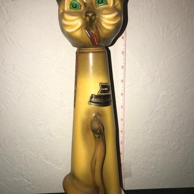 Jim Bean Bottle - Cat