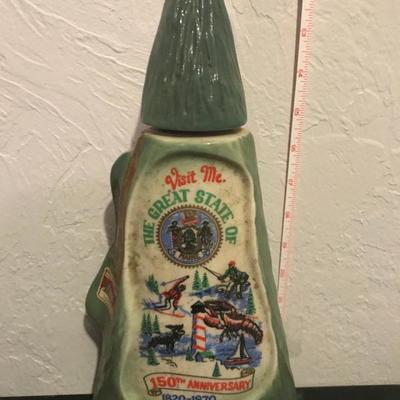 Jim Bean Bottle - Maine