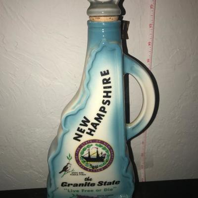 Jim Bean Bottle - New Hampshire