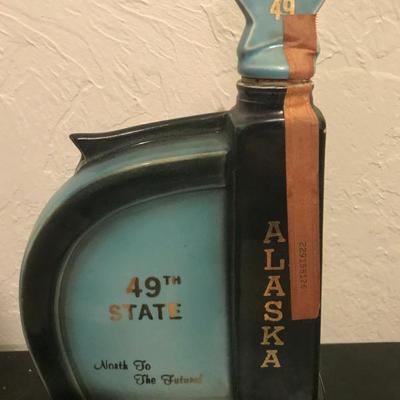 Jim Bean Bottle-Alaska Purchase Centennial