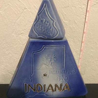 Jim Bean Bottle - Indiana 