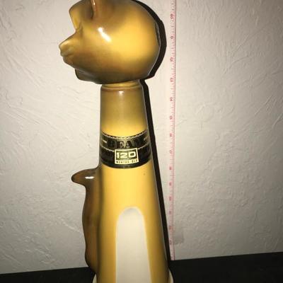 Jim Bean Bottle - Cat