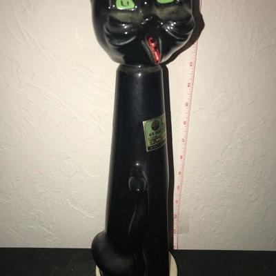 Jim Bean Bottle - Black Cat