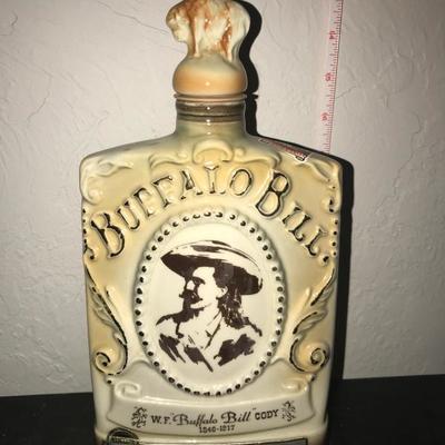 Jim Bean Bottle - Buffalo Bill