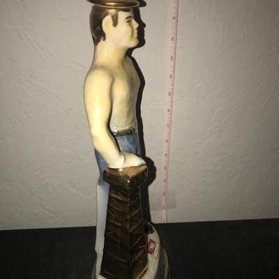 Jim Bean Bottle - Tulsa Oil Driller
