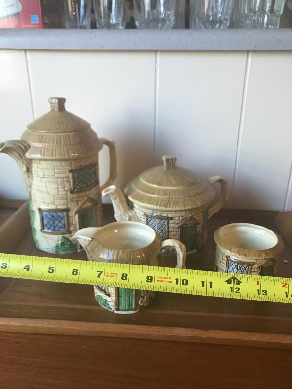 Sylva Ceramics English Tea Set Made In Staffordshire England