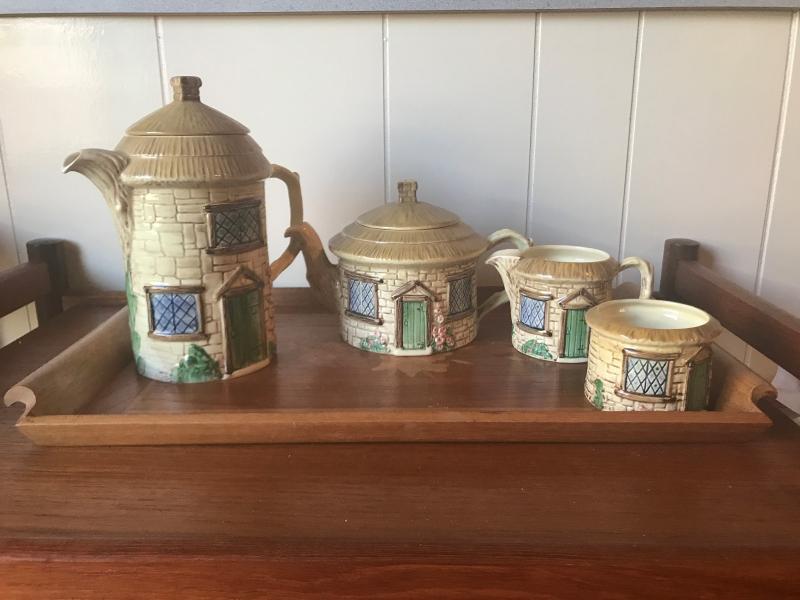Sylva Ceramics English Tea Set Made In Staffordshire England
