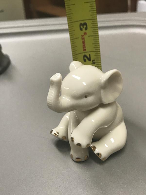 lenox crystal elephant figurines