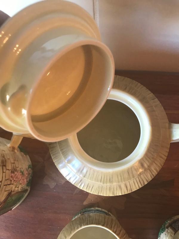 Sylva Ceramics English Tea Set Made In Staffordshire England