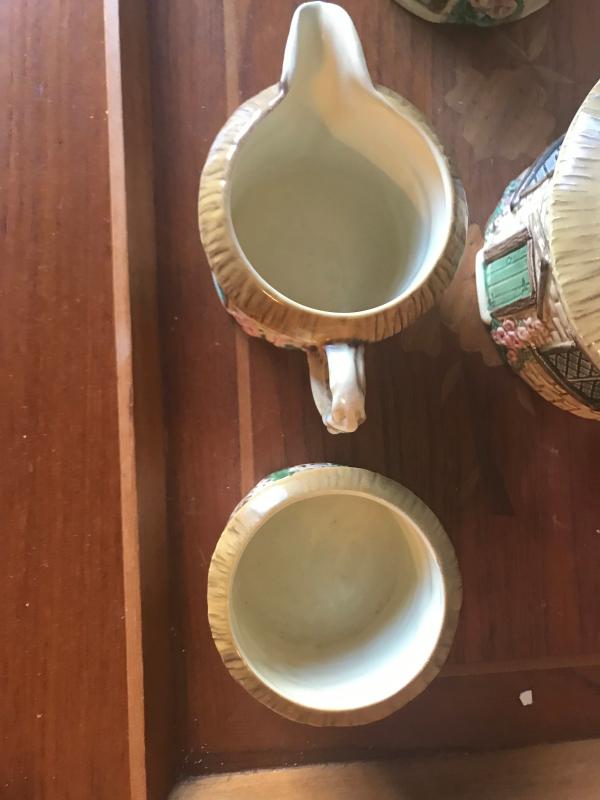 Sylva Ceramics English Tea Set Made In Staffordshire England