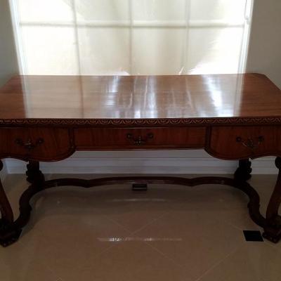 GORGEOUS ANTIQUE DESK IMPORTED FROM SWITZERLAND 