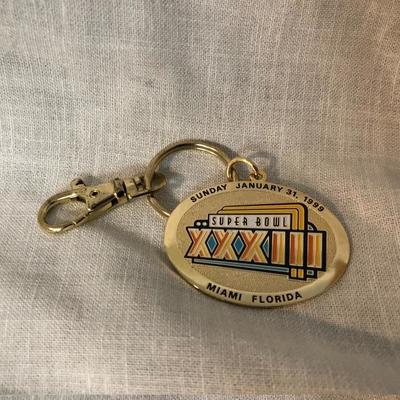 Super Bowl XXXIII 1999 Key Chain (Item 337)