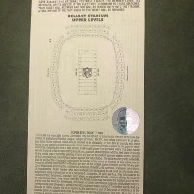 Super Bowl XXXVIII Stadium Ticket (Item 183)