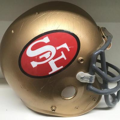 San Francisco 49ers BIKE Helmet (Item 371)