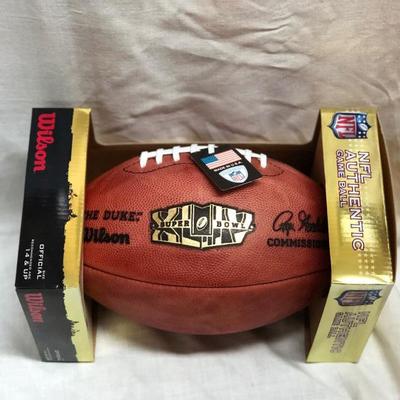 Saints vs Colts Super Bowl XLIV Authentic NFL Game Ball (Item 364)