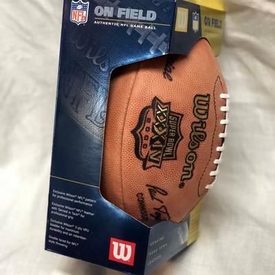 Rams vs Titans Super Bowl XXXIV Authentic NFL Game Ball (item 347)