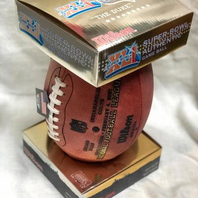 Bears vs Colts Super Bowl XLI Authentic NFL Game Ball (Item 359)