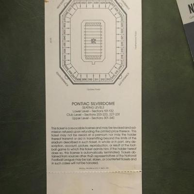 Super Bowl XVI FULL Stadium Ticket (Item 160)