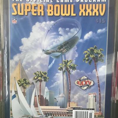 Super Bowl XXXV Game Program (Item 281)