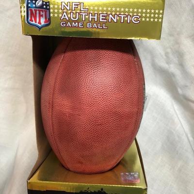 Broncos vs Panthers Super Bowl 50 NFL Authentic Game Ball (Item 344)