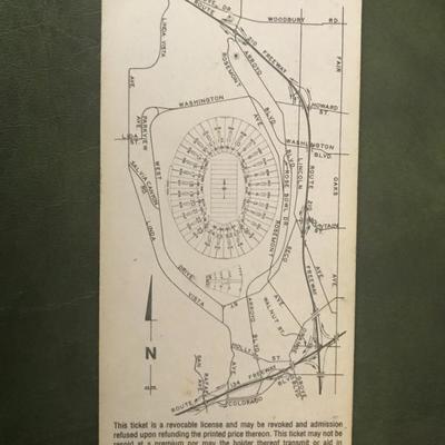 Super Bowl XI Stadium Ticket (Item 153)