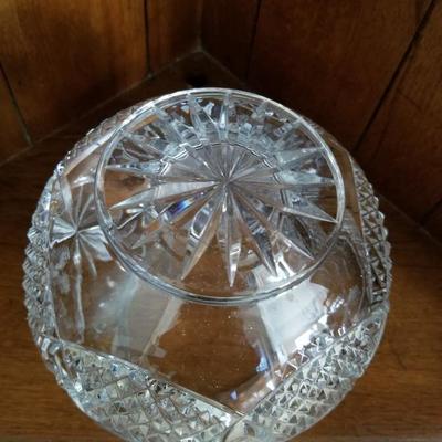Waterford crystal Rose bowl