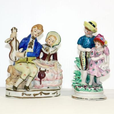 2 Vintage Japanese Porcelain Figurines - Made in Japan