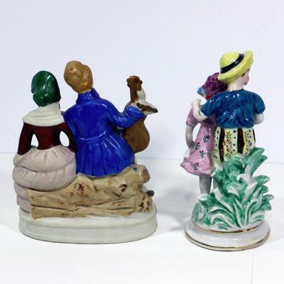 2 Vintage Japanese Porcelain Figurines - Made in Japan