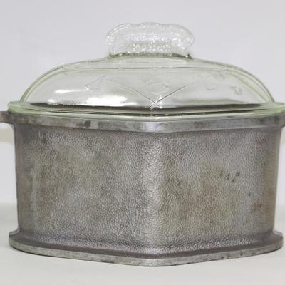 Vintage GUARDIAN SERVICE Aluminum Pot with Glass Lid