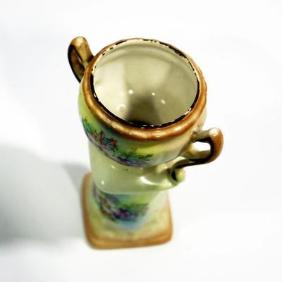 Antique Porcelain Vase Urn Czechoslovakia Bavaria - Late 1800's