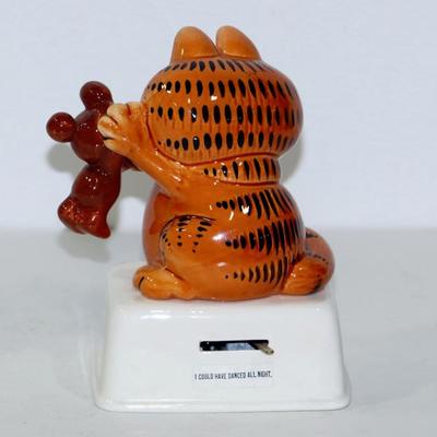 Vintage Enesco Garfield Music Box - Made in Japan