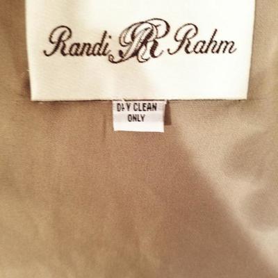 Couture Randi Rahm Designer to the stars silk custom beaded Opera jacket