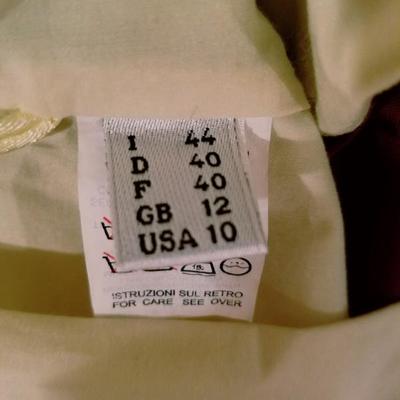 Vintage Iconic Jean Paul Gaultier silk sash tie strapless jesrey dress