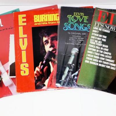 Elvis Presley Records Collection - 5 Vintage LP's - Excellent condition 