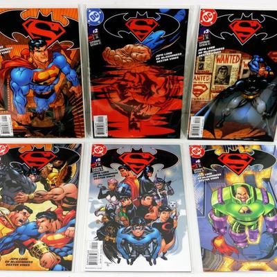 SUPERMAN / BATMAN #1-6 Complete Mini Series DC Comics Lot of 6