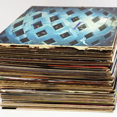 50 Old Vinyl Records Lot - LP's - lot 41024