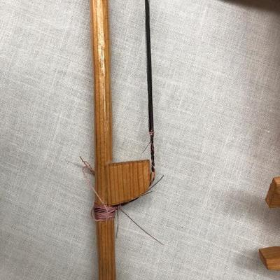 Rare & Unique Tiki Wood Hand Crafted Violin (Item 1005)