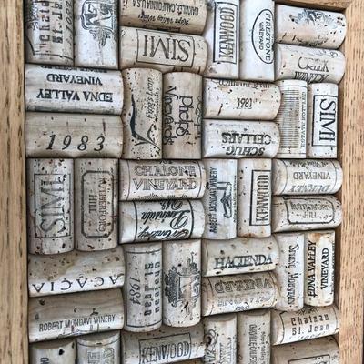 Cork Board made out of Corks (Item 2008)